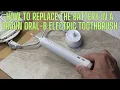 How to replace the battery in a Braun Oral-B electric toothbrush