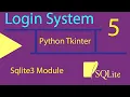 5 - Login System using Python Tkinter and Sqlite3 Module