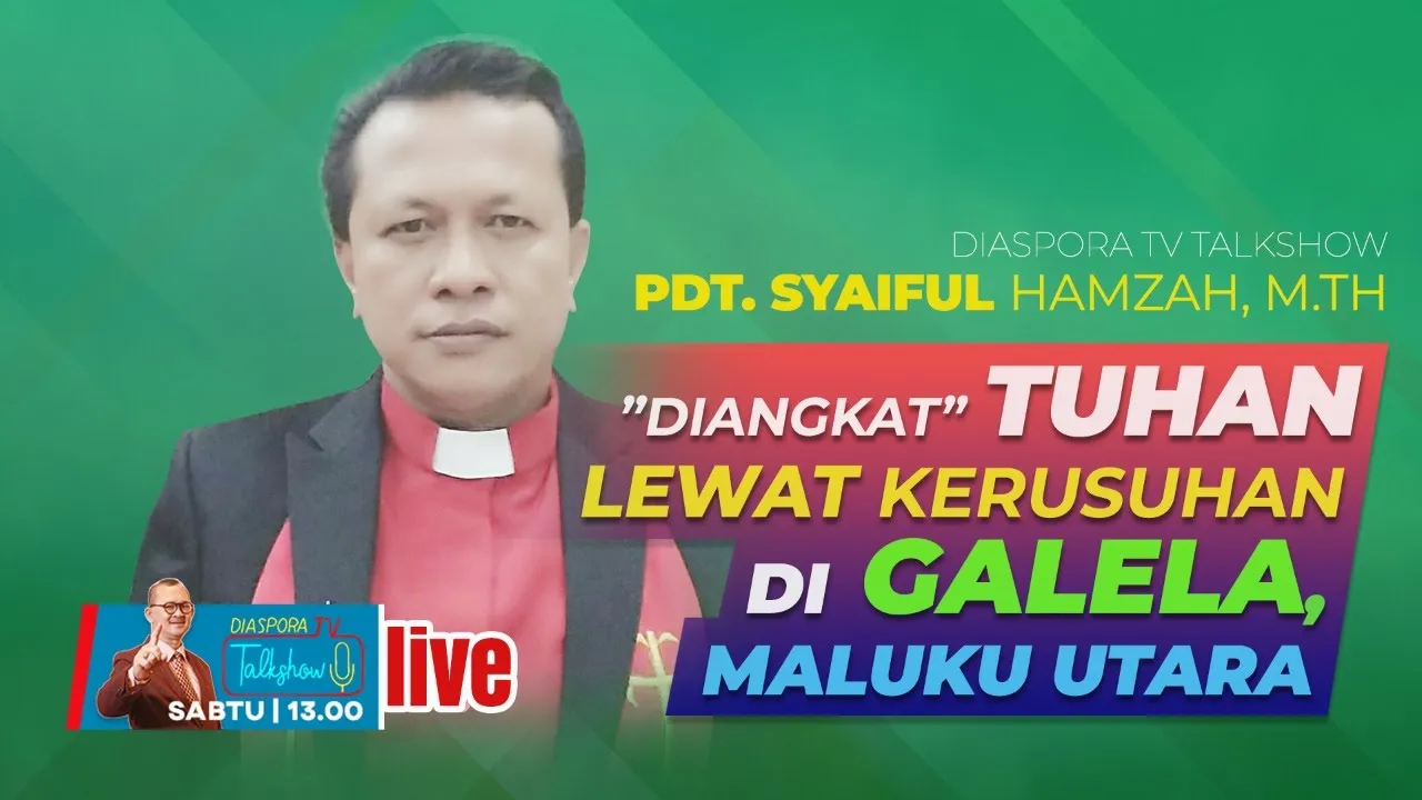 Kesaksian Murtadin Pdt. Syaiful Hamzah : Diangkat Tuhan lewat Kerusuhan di Maluku Utara