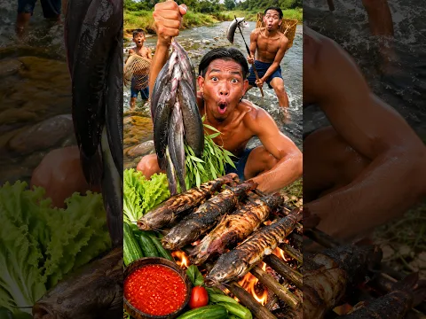 He Caught THIS Catfish in a Shallow River! 😲