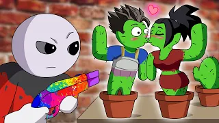 Kyabe y Kale se ESCONDEN pintándose ❤️