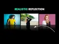 Realistic Image Reflection HTML CSS Only