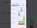 CSS Flexbox align-items align - content justify-content