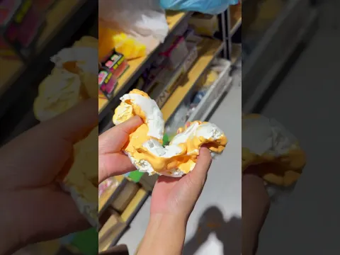 🥚 Realistic Salted Duck Egg Squishy! 😍#Squishy #SaltedEgg #Realistic #ASMR #Satisfying