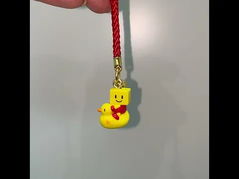 アヒルちゃんライドオンストラップのご紹介♪