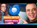 How to add email accounts to Mozilla Thunderbird Multiple Accounts in Thunderbird Tutorial