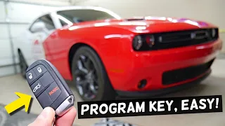 HOW PROGRAM KEY FOB ON DODGE CHALLENGER CHARGER