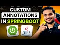 Creating Annotations in Spring Aspect oriented programming Complete beginners tutorial