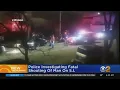 Man Shot To Death On Staten Island