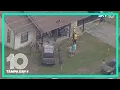 SUV hits person crashes into house in Hernando County