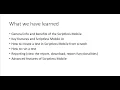 Perfecto Scriptless Mobile Course Key Takeaways