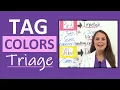 Triage Tag Color Coding Categories Disaster Nursing School Review NCLEX