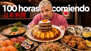 100 HORAS COMIENDO hasta REVENTAR en JAPÓN 🇯🇵 🍣 (No puedo más...)