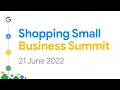 Shopping small business summit - event video