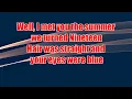 Flatland Cavalry - Summertime Love (karaoke) (by request)