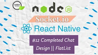 Completed Chat Design in react native Flatlist Intellect Developer