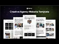 Ajency - Creative Agency Website Template Build Stunning Agency Websites with Ajency Template