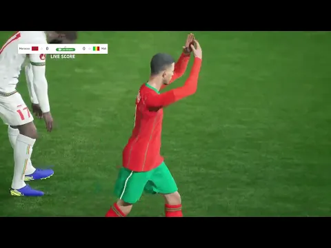 Video Thumbnail: 🔴 بث مباشر مباراة المغرب ومالي اليوم - VIDEO GAME SIMULATION