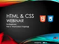 HTML CSS Webinar Part 3 - Final Coding Tagalog
