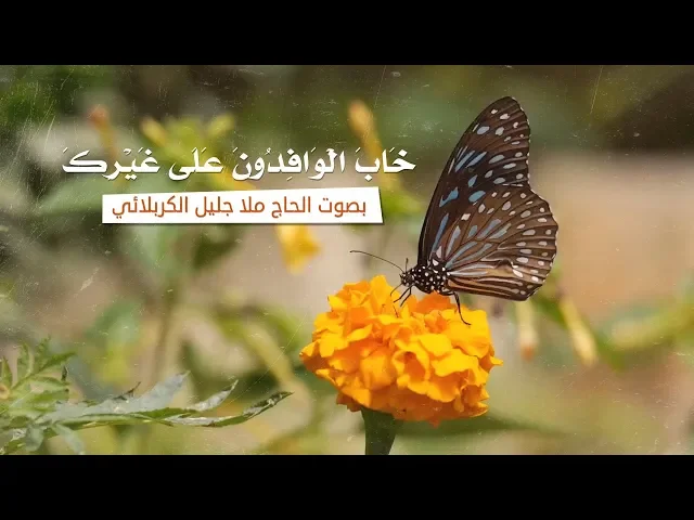 ⁣خاب الوافدون على غيرك | الملا جليل الكربلائي