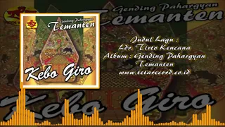 ladrang tirto kencana pahargyan temanten kebo giro giro temanten