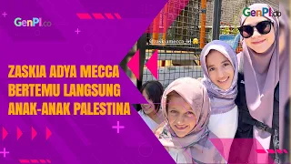 Zaskia Mecca Berterima Kasih kepada Hanung Bramantyo atas Dukungannya di Misi Kemanusiaan Amman