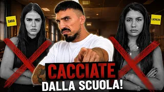 SARA E LUCREZIA VENGONO CACCIATE DA STEFANO DALLA SCUOLA PER SEMPRE!