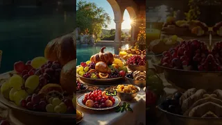 ماهو طعام وشراب اهل الجنة Shorts Shortsfeed 