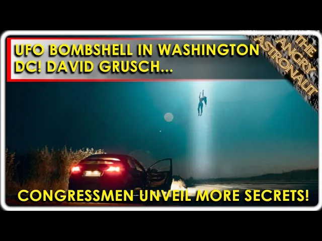 UFO Bombshell in Washington DC!  Grusch, Congress Reps unveil more UAP secrets!