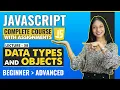 58 Data Types Objects Javascript tutorial for beginners Javascript full course