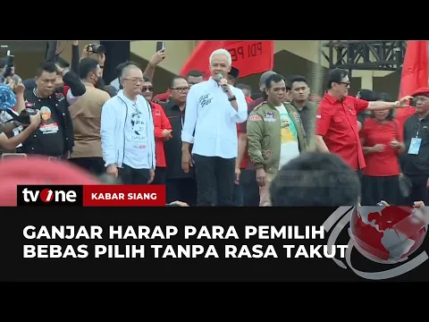 Kampanye Akbar di Deliserdang, Ganjar Harap Para Pemilih Bebas Pilih Tanpa Rasa Takut