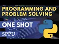PPS Unit 1 One Shot SPPU Problem Solving Programming Python Programming