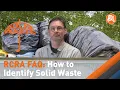 RCRA Solid Waste Identification Explained