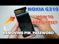 Nokia G310 5G Hard Reset Removing PIN Password Fingerprint pattern No PC