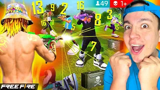 SOLO PUEDO DISPARAR AMARILLOS EN FREE FIRE😱!!