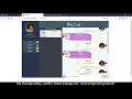 Live chat app Part55 Delete message cont Javascript AJAX HTML CSS JSON PHP MYSQL Tutorial