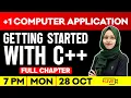 Plus One Computer Application Getting Started with C Full Chapter Exam Winner