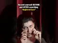 Record yourself before and after googling Degloved Face