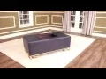 Safavieh Julian Ottoman Coffee Table - FOX6243B