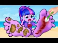 Download Lagu 🔴MY LITTLE PONY: How to save Twilight Sparkle's feet? | Stop Motion Paper