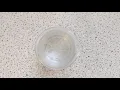 Reaction of magnesium and hydrochloric acid