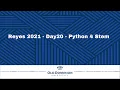 REYES 2021 - DAY20