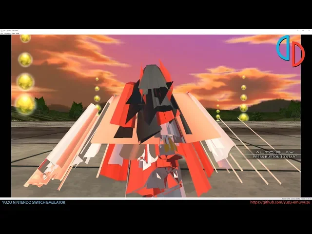 Yuzu Nintendo Switch Emulator - Touhou Kobuto V: Burst Battle Ingame (Canary eef9838 + WIP)