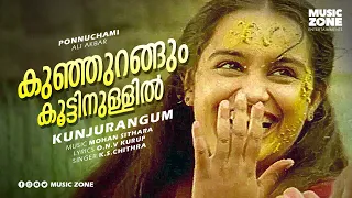 kunjurangum koottinullil ponnuchami evergreen malayalam movie song suresh gopi chithra
