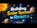 I Built a Realistic 3D Solar System in React You Can Too Three js Tutorial for Beginners