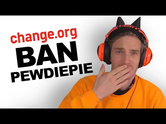 BAN PEWDIEPIE!