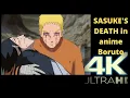 SASUKE'S DEATH in anime Boruto   Naruto took Sasuke's eyes   Boruto Episode Fan Animation