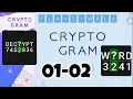 PlaySimple CRYPTOGRAM level 1 2