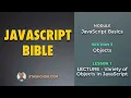 01 LECTURE - Variety of Objects in JavaScript JAVASCRIPT BASICS