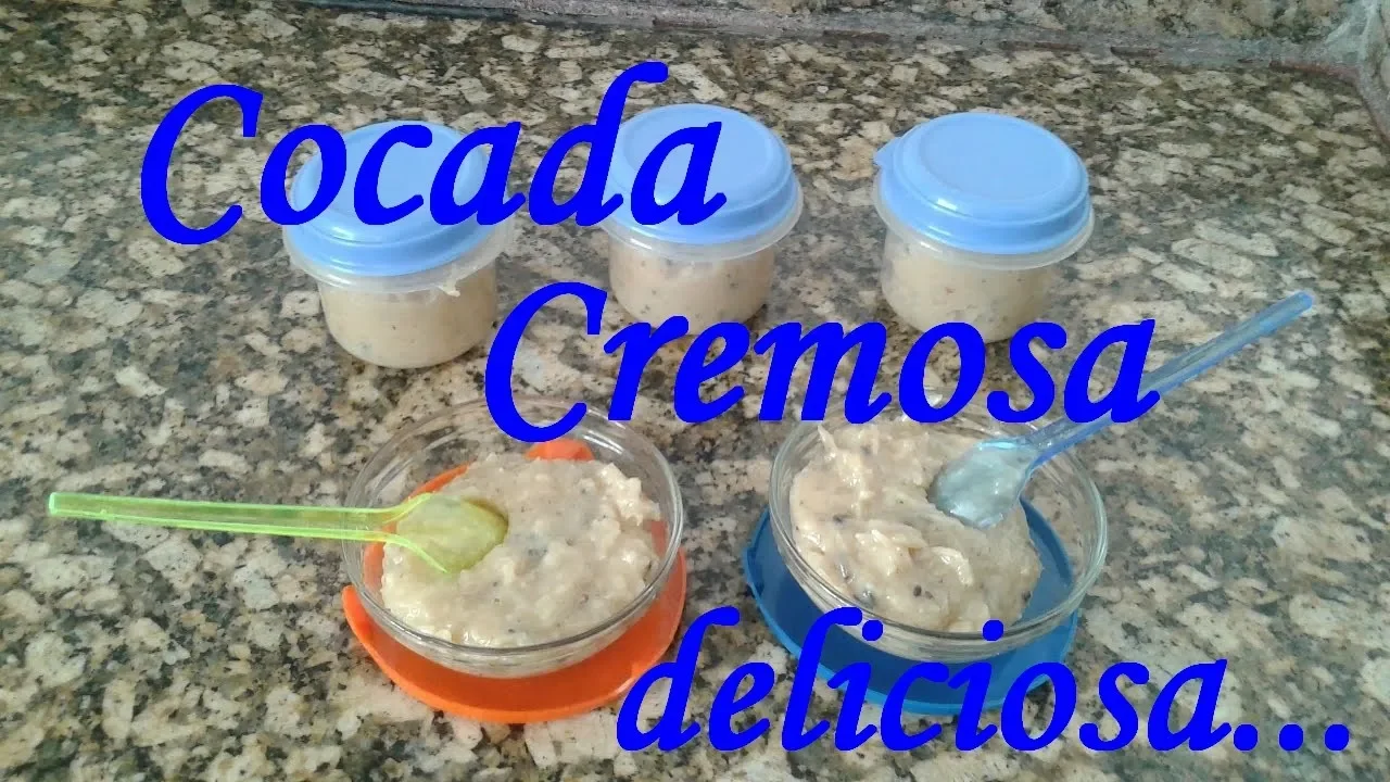 COCADA CREMOSA DE LEITE MOÇA